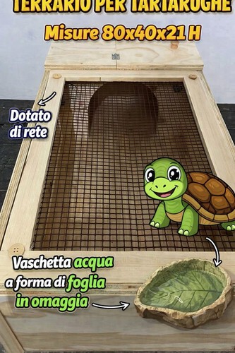 Terrario tartarughe terra - terrario,
