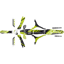 46677 - compatibile con OSSA TR250I 250 2012-2015 KIT ADESIVI Trial 2T11E