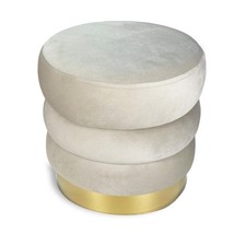 Pouf poggiapiedi cilindro - pouf,