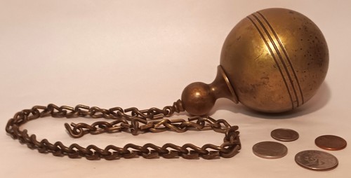 Catena peso sfera - , ottone