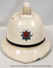Elmetto vintage bianco - elmetto,