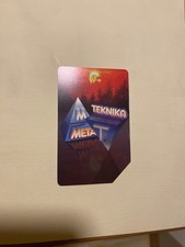 SCHEDA TELEFONICA TELECOM TEKNIKA - META CUCINE CASTROLIBERO (CS) - USATA RARA