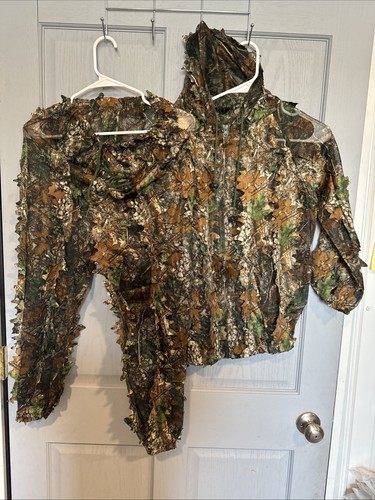 Tuta ghillie mimetica leafy - mimetica, 3d
