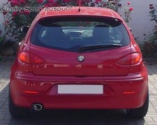 Ulter Scarico Sportivo Alfa Romeo 147 09/2000- 120x80mm Ovale Arrotolato Dritto