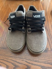 Scarpe da skate basse Vans Atwood da uomo in tela marrone misura 8,5