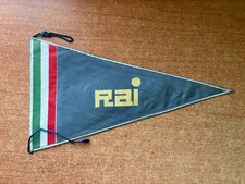 Bandierina per Vespa/Lambretta originale d'Epoca RAI RADIOTELEVISIONE ITALIANA