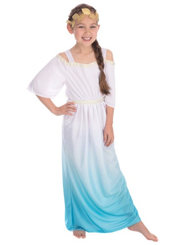 Costume bambina dea romana - costume,