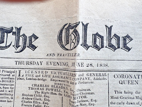 The globe and traveller june - and,