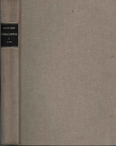 Zibaldone pensieri - pensieri, i