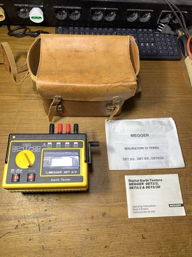 Megger det earth tester di - det,