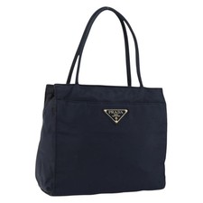 Borsa a mano Prada nylon oro navy originale 154517