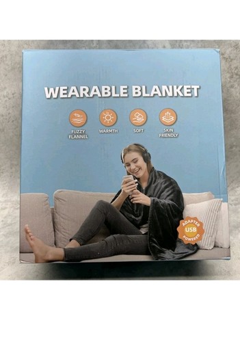 Coperta riscaldata indossabile