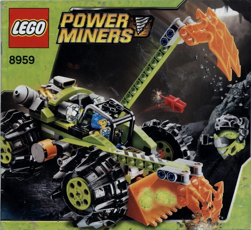 Lego power miners 8959 claw - miners,
