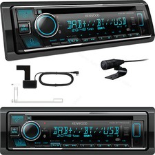 Autoradio Bluetooth DAB Stereo Auto 1 din CD USB Aux-In Uscite RCA Subwoofer Mp3