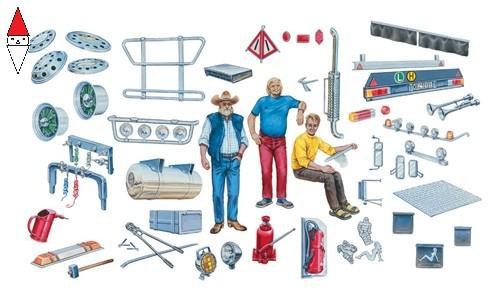 Italeri truck accessories - 1/24,