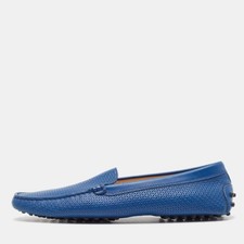Mocassini Tods in pelle blu