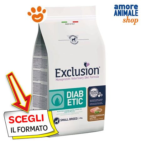 Exclusion dog diabetic adult - exclusion,