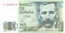 Spagna / Spain * 1000 pesetas