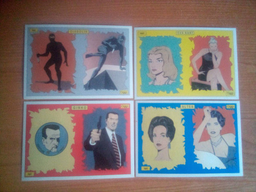 Lotto cartoline diabolik - cartoline,