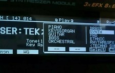 Roland XV-5080 Display LED