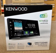 Kenwood DMX7722DABS Schermo 7" CarPlay Android Auto Bluetooth DAB Auto Stereo EX
