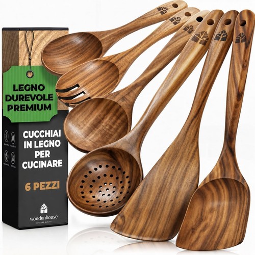 Set mestoli cucchiai - mestoli, legno