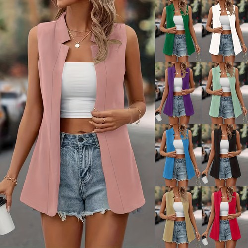Gilet donna donna smanicato