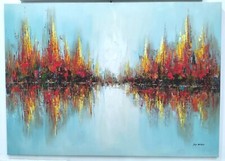 QUADRO MODERNO DIPINTO A MANO