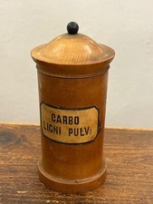 Vaso in legno da Farmacia