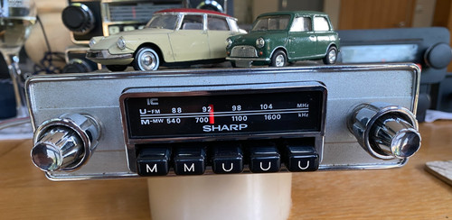 Autoradio epoca anni 70 - d'epoca,