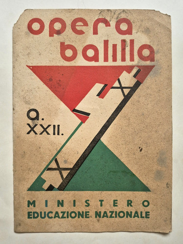 Fascismo pagella rsi opera - fascismo,