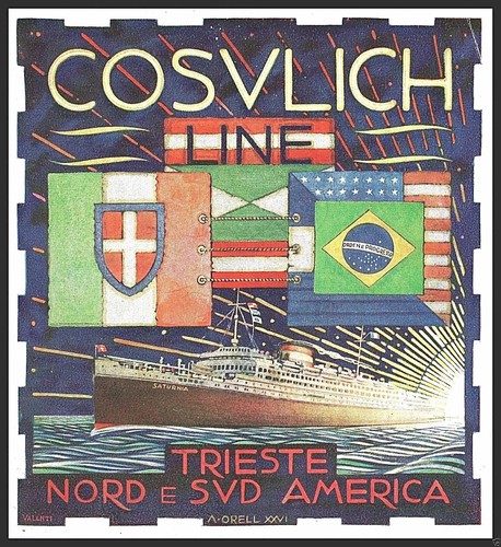 Pubb 1926 cosulich trieste - pubb.,