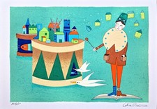 Catia Piacentini - Serigrafia polimaterica originale, numerata e firmata