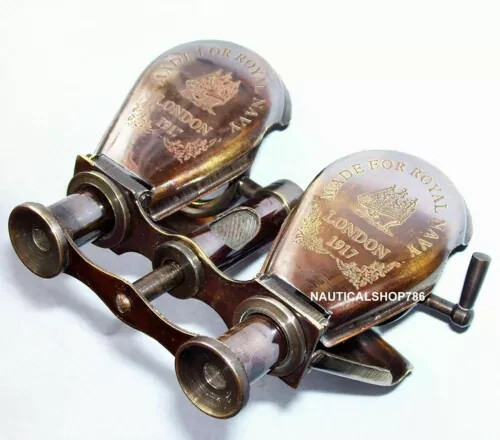 Antico binocolo ottone - antico, in