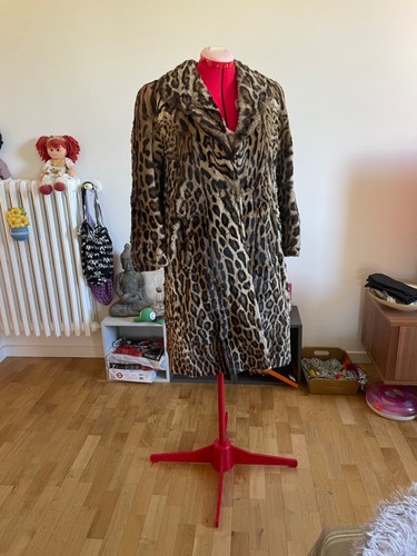 Pelliccia leopardo anni 70 - pelliccia,