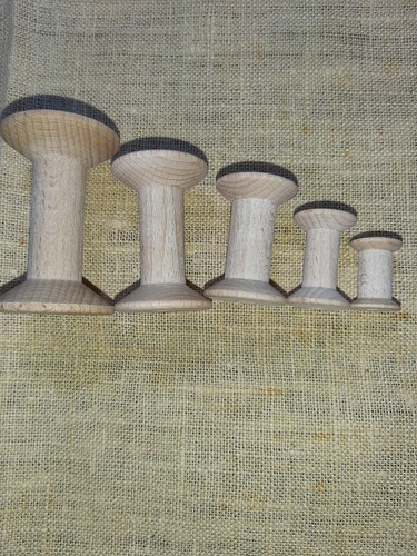 Lotto rocchetti di legno - lotto,