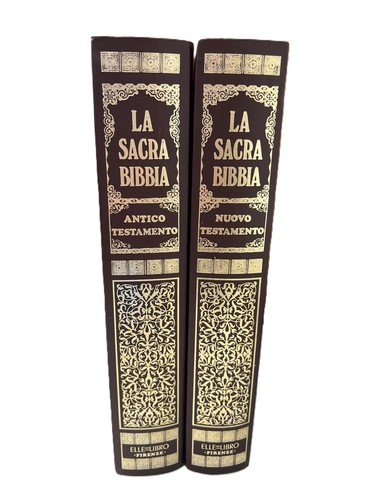 Sacra bibbia volumi - sacra, 1971