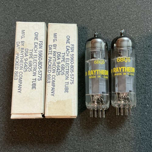 Rare nos raytheon mullard - raytheon,