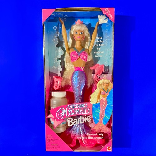1996 mattel bubbling - mattel, sirena