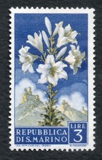 San marino 1957 fiori - san,