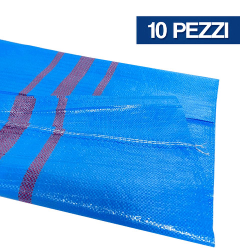 Sacco polipropilene blu - sacco,