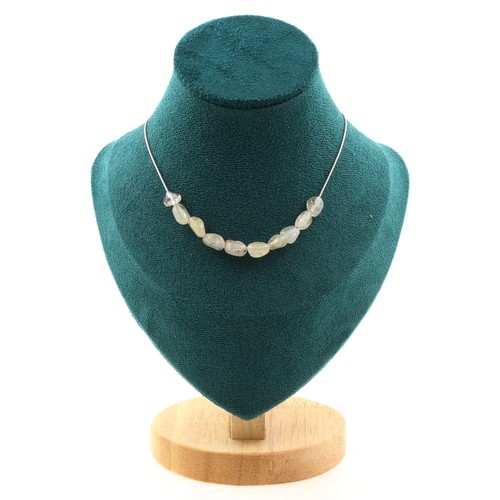 Collana perle quarzo a - quarzo,