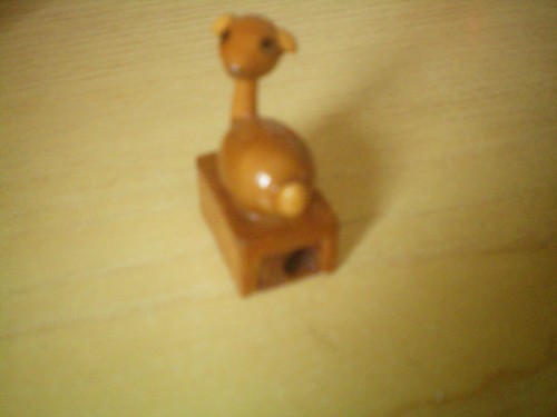 Temperamatite animale legno - temperamatite, in