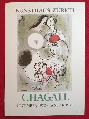 Marc chagall poster kunsthaus - marc, poster,kunsthaus