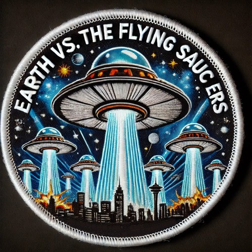 Patch aliena fantascientifica