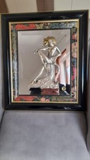 Quadro in bagno d'argento 925