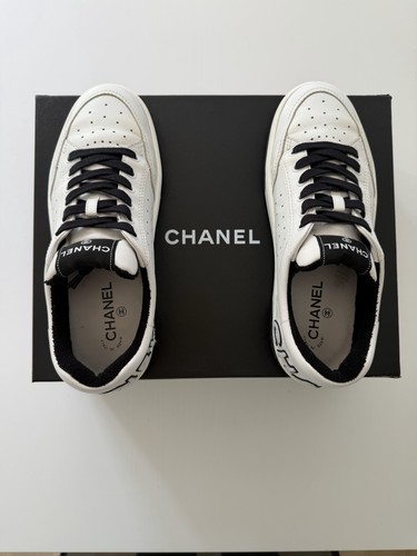 Sneakers chanel nero bianco - sneakers,