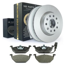 Dischi Freno Premium 280mm Pastiglie Freno Anteriore per Audi VW Seat Skoda