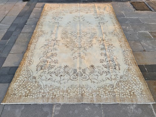 Tappeto oushak turco vintage - oushak,