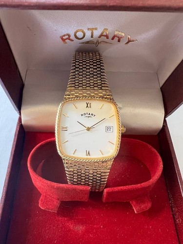 Orologio rotante uomo tono oro - orologio,